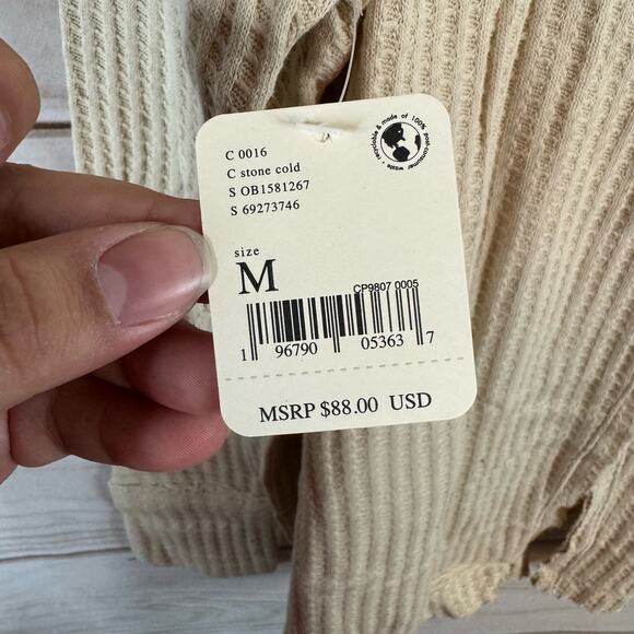 Free People Juicy Stone Cold Long Sleeve Size Medium - Picture 4 of 5